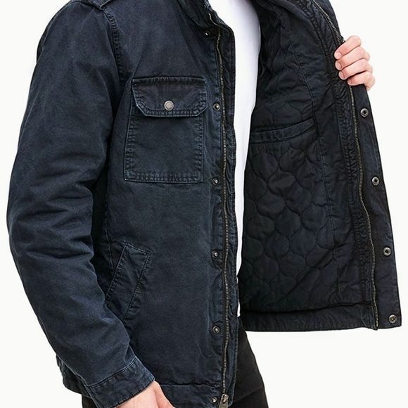 Levi's Washed Denim Trucker Jacket - Picture 5 of 6